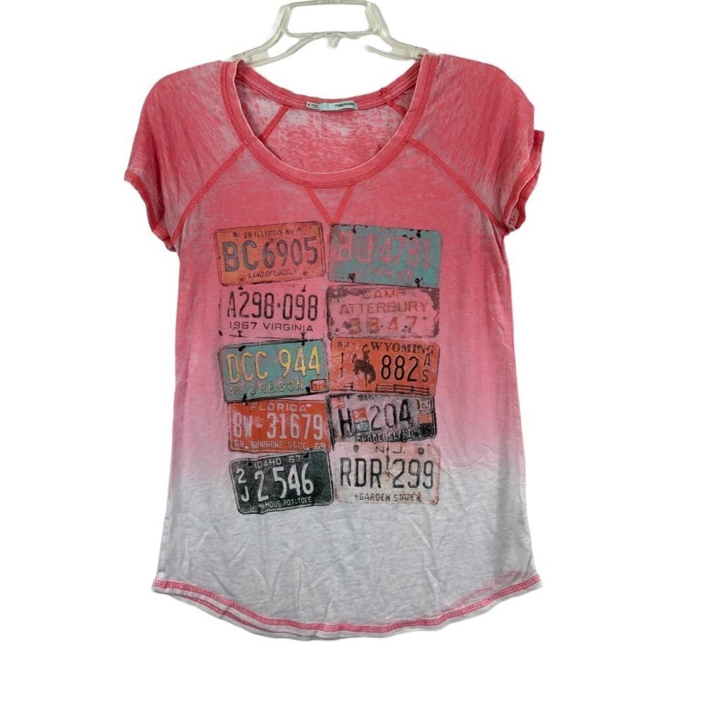 Maurices Women's Lightweight License Plate Top